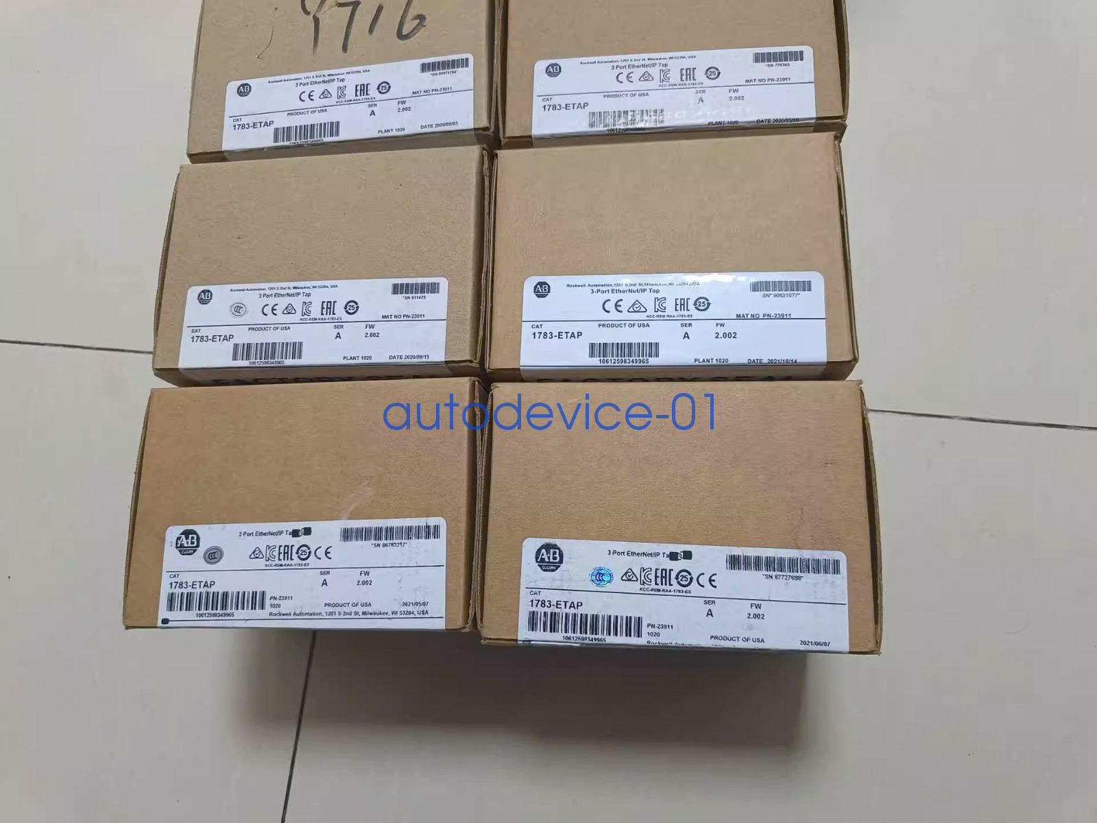 1PC New 1783-ETAP AB 3 Port EtherNet/IP Tap 1783ETAP Expedited Shipping