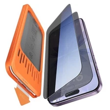 2 Pack Privacy Screen Protector for iPhone 17 6.3", 28° Anti-Spy Tempered 