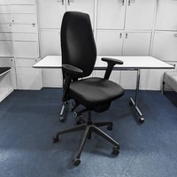 Upholstered High Back Ergonomic Office Chair (Delivery Available)