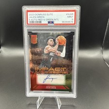 2023-24 Donruss Elite - Impact Impressions Jalen Red Green #II-JGR Auto Pop 1 🔥
