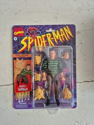 Sandman SPIDER-MAN Marvel Legends Cartoon RETRO 6INCH