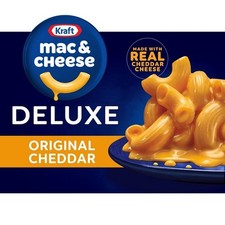 Kraft Mac  Cheese Deluxe Original Cheddar