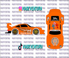 Chrome Heart 164 Porsche Rwb White Toner Universal Waterslide Decal For Hot