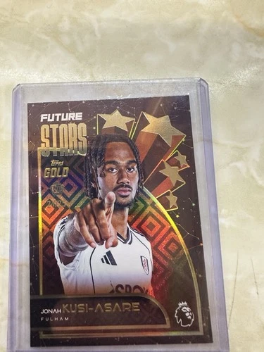 Jonah Kusi-asare Future Stars /25 Topps Gold Fulham