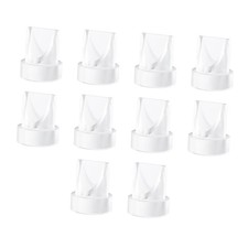 12 Pieces Duckbill Valves Reusable Breastfeeding Replacement Valve for M5/V1/V2