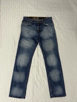 D&G Dolce&Gabbana Vintage Metal Logo Plate Superior Denim Jeans