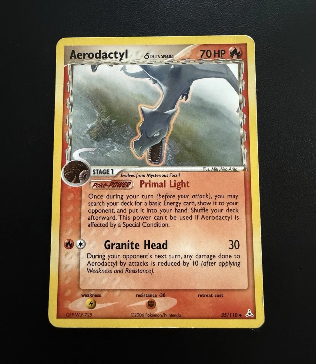aerodactyl pokemon card price The 8 Most Valuable Cards In TCG Prehistoric Memory POKEMON Card FOSSIL AERODACTYL #1/62