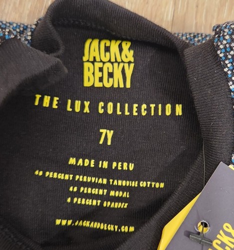 Jack & Becky Boys Dots Pajama Top & Bottom Set Size 7Y NWT - Picture 4 of 5