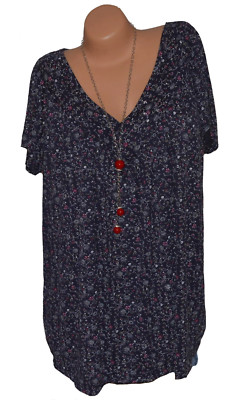 Tunic shirt top blouse Italy Moda plus size 44 46 48 50 52 (N°25)