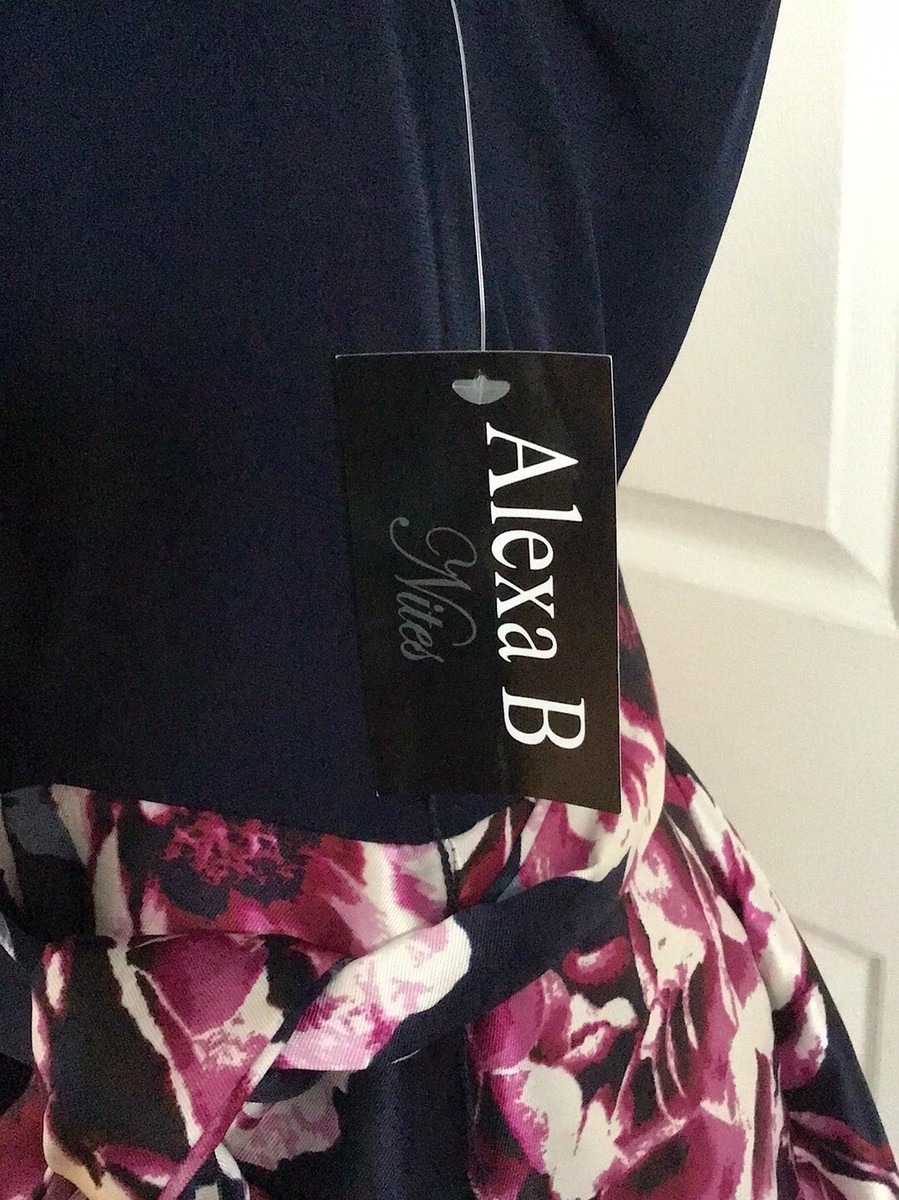 alexa b nites green dress Green Floral Alexa Midi Dress