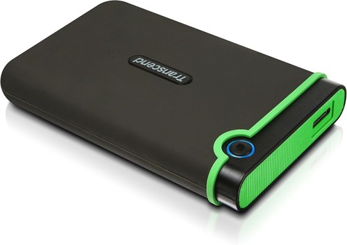Transcend 2TB StoreJet 25M3 USB 3.1 Portable Hard Drive Rugged TS2TSJ25M3