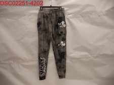 NWT - Disney Men's Grey Mickey Mouse Pajama Pants, Size M 195994329715