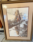 BEV DOOLITTLE "SPIRIT OF THE GRIZZLY" SIGNED 695/1500, FRAMED & MATTED — photo 1