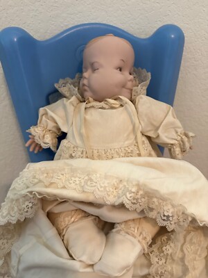 Vintage face porcelain doll