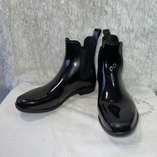 Tally-Bo-Rai Ankle Rain Boot Black 