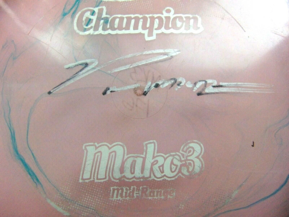 Innova Mako 3 Disc - Paul McBeth Tournament Used - Signed twice 2015-2016 era - Image 3 of 4