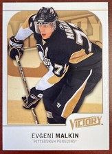2009-10 VICTORY EVGENI MALKIN Pittsburgh Penguins NHL HOCKEY CARD #158