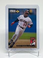 1994 Upper Deck Collector's Choice Manny Ramirez #16 Rookie Class Indians