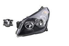 Scheinwerfer Halogen passend für Opel Astra H 03/2004 - H7 H1 Li. Fahrer + Nebel