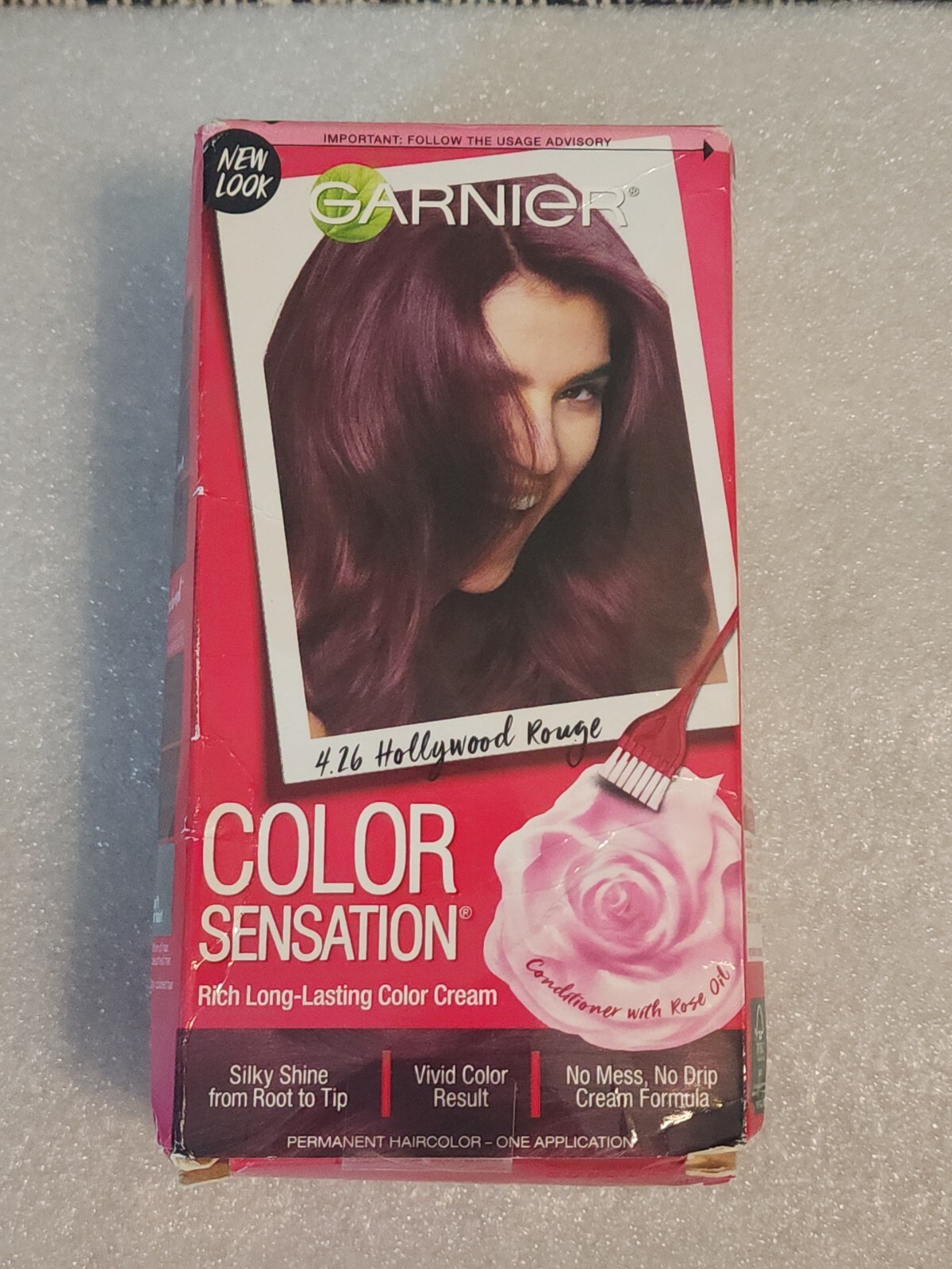 Garnier Color Sensation ~ Hollywood Rouge 4.26 Intense Burgundy