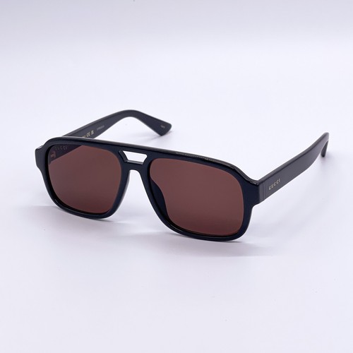 NEW GUCCI SUNGLASSES GG1342S 005 UNISEX BROWN GUCCI EYEWEAR - Picture 2 of 12