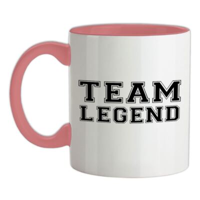 Team Legend - Keramiktasse - Gladiator TV Game Show Name Anwärter