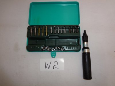1x Drehmomentschlüssel Wera - meter1/4'' Aufnahme ex BW Bundeswehr (W2