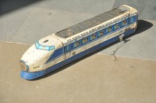 Vintage JR 222-2002 AU Litho Wind Up Train Tin Toy , Japan