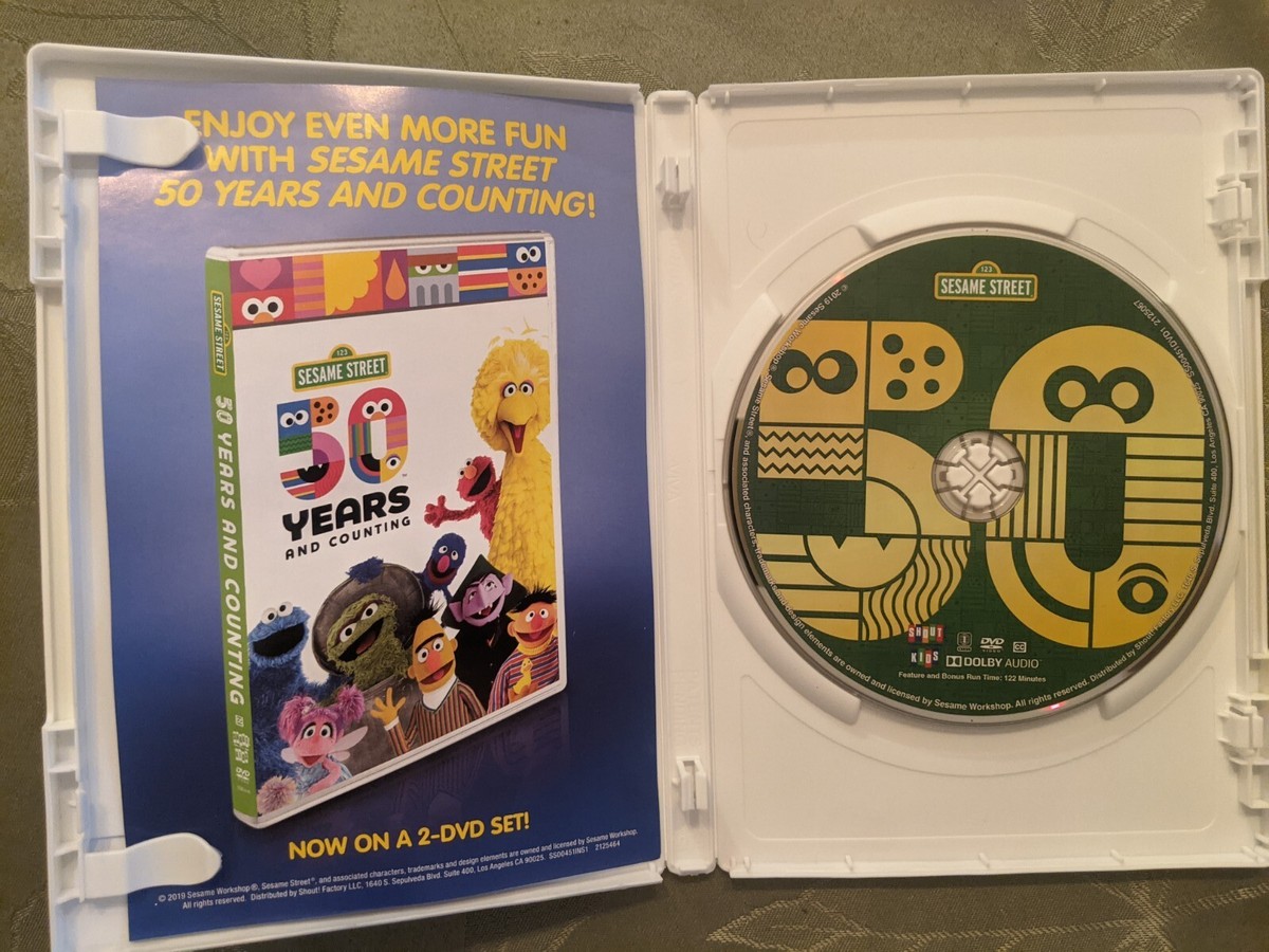 Sesame Street's 50th Anniversary Celebration! - DVD - VERY GOOD
