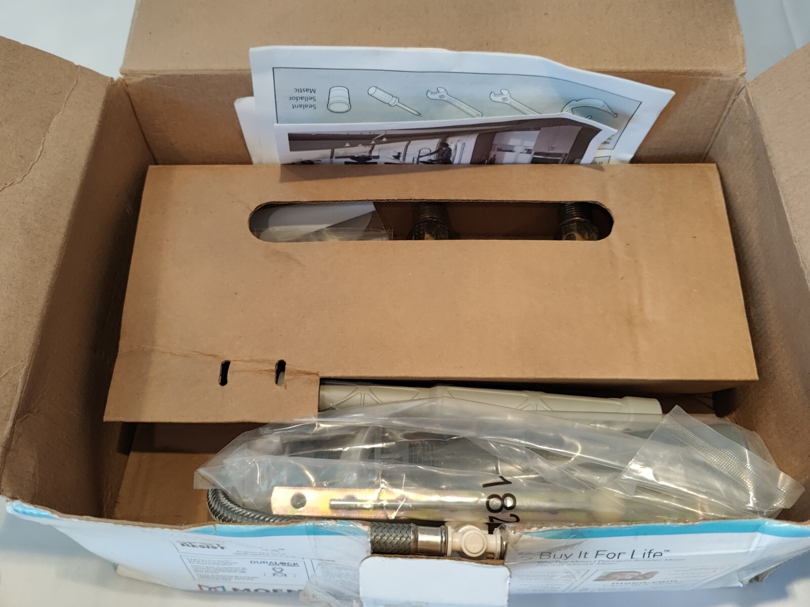 MOEN Banbury 8" Widespread 2-Handle Bathroom Faucet - Spot Resist Brushed Nickel