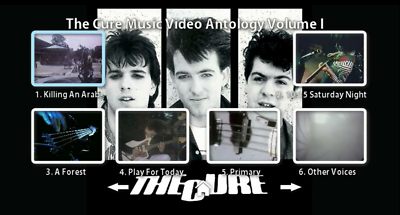 THE CURE Music Video Anthology 1978 to 2009 3 DVD Set 56 Music ...