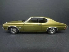 RCM Racing Champions 1970 Chevy Chevelle SS Olive Green Loose New Mint 1:64 