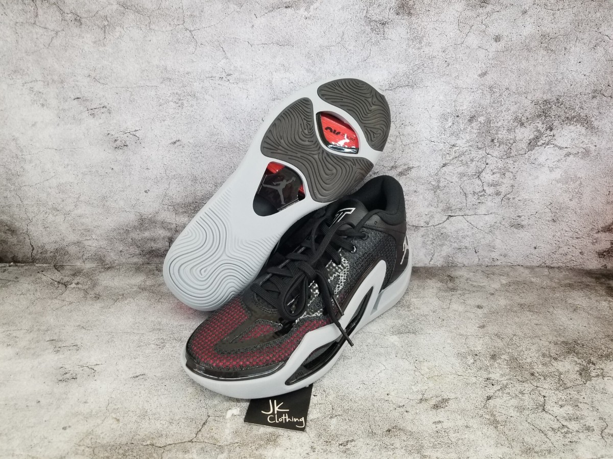 MENS SIZE 10.5 Jordan Tatum 1 Old School Black Metallic Silver US 