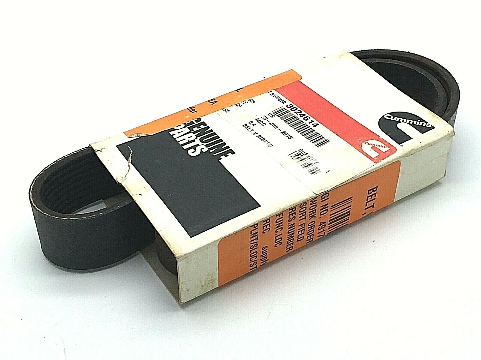 Cummins V-Belt 3024614 Ribbed Belt 9PK0920 DOM 5413029 23 June 