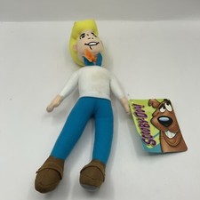 Vintage NWT NOS Scooby Doo FRED Jones Toy Plush Doll Cartoon Network New 2001