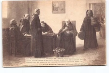 Dom Pérignon 1638-1715 Cellar Hautvillers Abbey DB Postcard Vtg Unposte