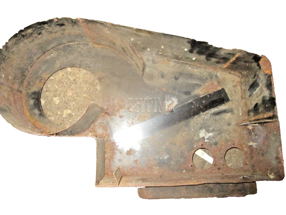 MG MGA Heater Motor Core Housing and Vent with Original Plaques Smiths #FHR2453 - Image 4 of 4