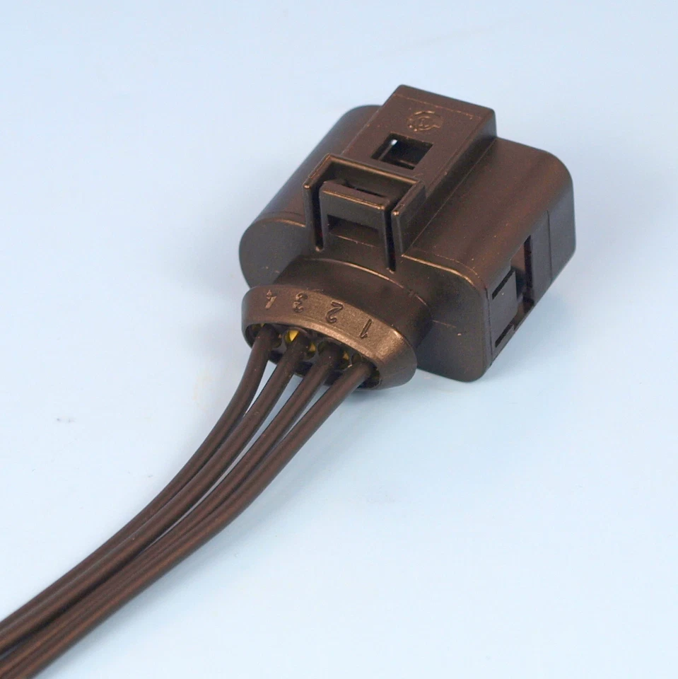 VW AUDI VAG 1J0 973 704 4 Pin Pre Wired Pigtail Connector Plug 1J0973704 4819035 - Image 4 of 4