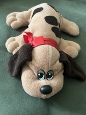 Vintage 1985 Tonka Small  Newborn  Pound Puppy Brown Spotted - No Stains/Tears 