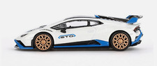 MINI GT - Voiture de 2023 de couleur blanc - LAMBORGHINI Huracan STO Asopo - ...
