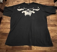 Vtg Danzig Shirt Mens 2XL Black Skull Logo Tee Chaser 2005 Y2K Misfits Free S H
