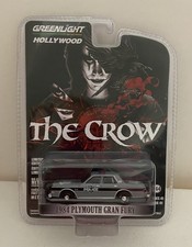 Greenlight Hollywood The Crow 1984 Plymouth Gran Fury Gray Police Vehicle ser.41