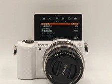 Sony Alpha a5000 Mirrorless Digital Camera w/ 16-50mm Lens English WHITE