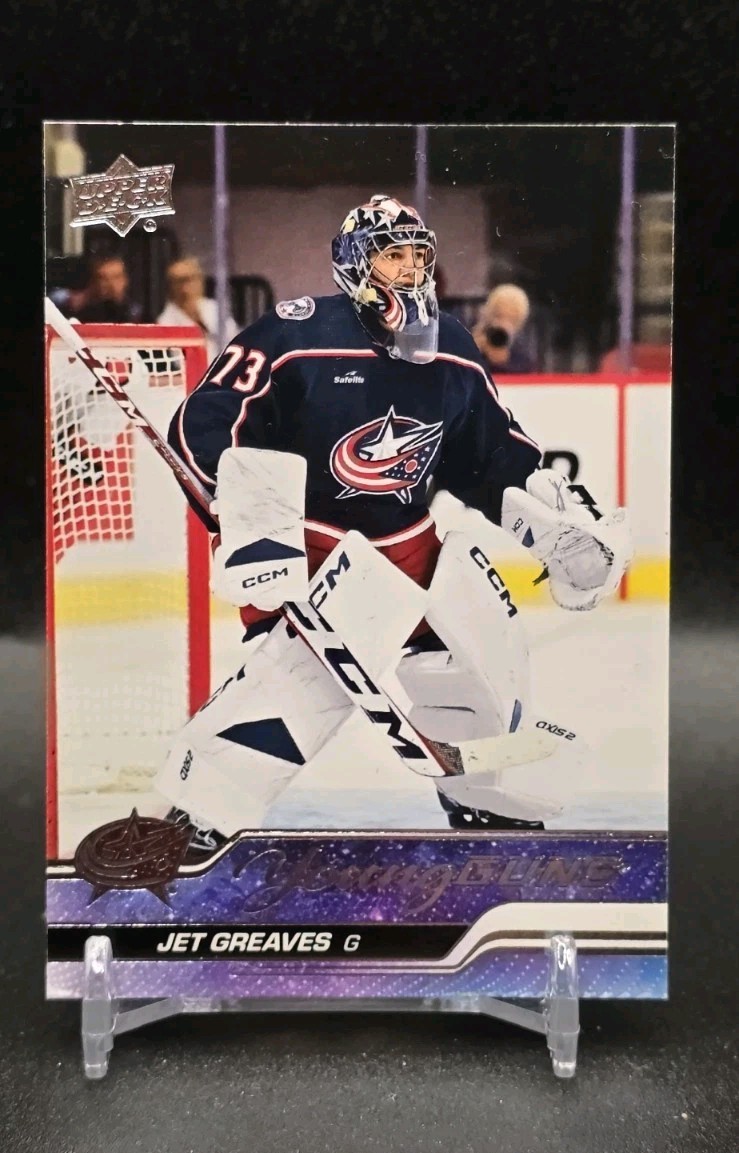 2023-24 Upper Deck Series 1 - Young Guns Jet Greaves #246 (RC)