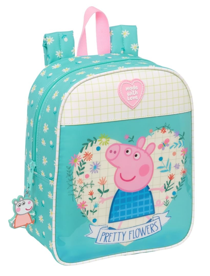 PEPPA PIG PRETTY FLOWERS Childrens Backpack Childrens Backpack School Back 5690₽