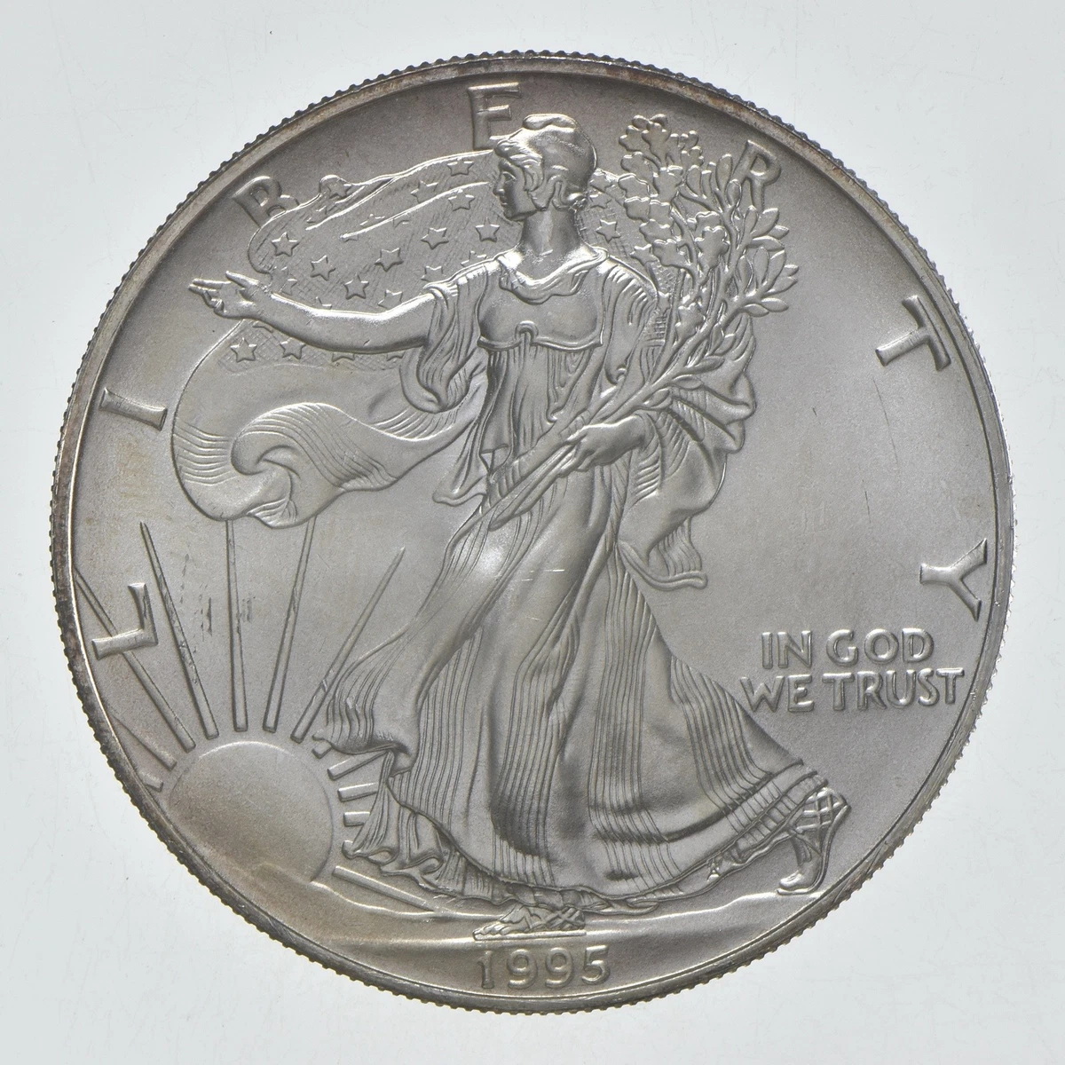 American Eagle Uncertified 1995 Silver Bullion Coins for sale | eBay