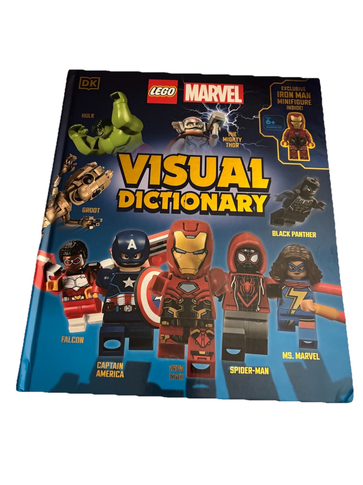LEGO Marvel Visual Dictionary by Simon Hugo *BOOK ONLY* No Minifigure Included