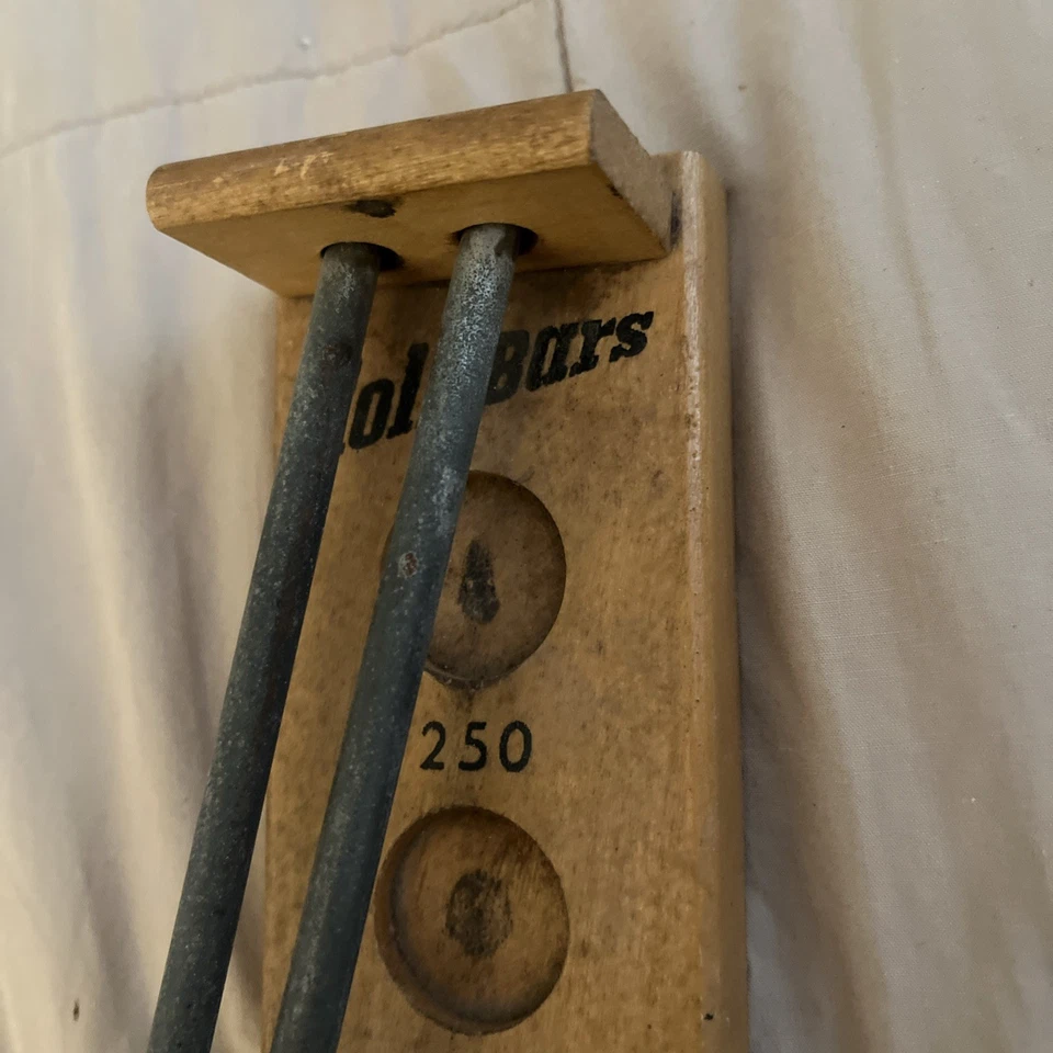 Original Roll-Burs Wooden Game 1940’s No Ball like Shoot The Moon - Image 4 of 4