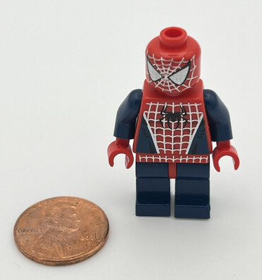 Lego MARVEL Spiderman Superhero Minifigure Minifig Web Webslinger Queens spd028