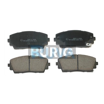 Fits Kia Picanto 2011-2017 1.0 1.2 + Other Models Ruva Front Brake Pads Set